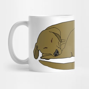 Sleepy Dog Mug